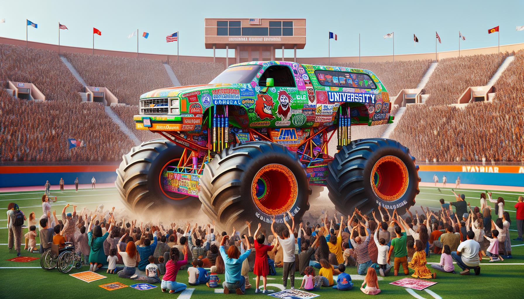 Higher Education Monster Truck